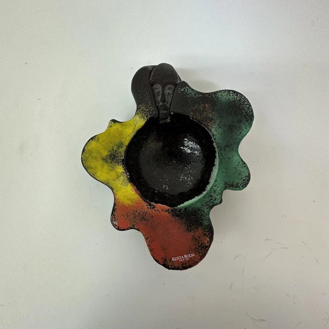 Bowl by Kjell Engman for Kosta Boda, 1980s For Sale - Image 7 of 8