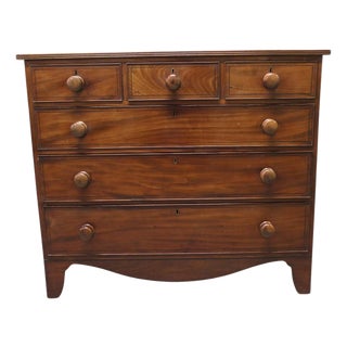 Mahogany Chest of Drawers, 1790s For Sale