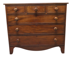Mahogany Chest of Drawers, 1790s