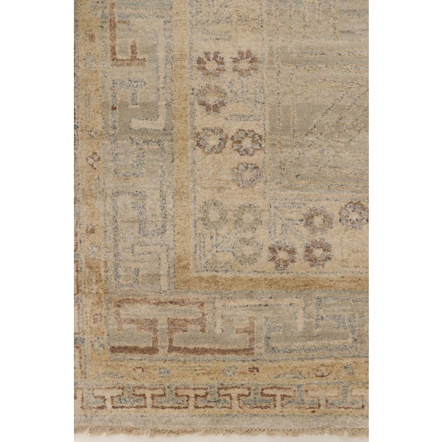 Textile Modern Classics Khotan Style Medallion Natural Silk Rug by Rug & Kilim For Sale - Image 7 of 10
