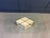 Vintage Travertine and Brass Coffee Table from Artedi, 1980s For Sale - Image 8 of 10