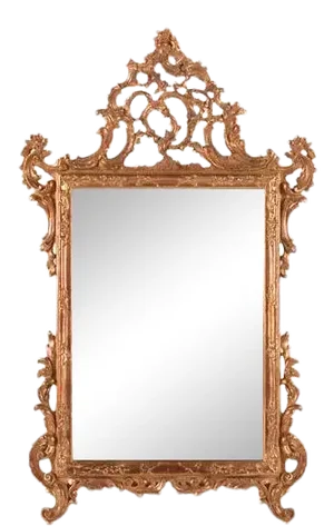 18th Century Style Italian Hand Carved Mirror