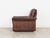Animal Skin Swiss Brown Leather Armchair from de Sede, 1970s For Sale - Image 7 of 18