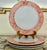 Ceramic Bernardaud Limoges Pink Marble and Gilt Edge Chargers, Set of 4 For Sale - Image 7 of 9
