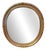 Louis XVI Oval Beveled Giltwood Mirror, 19th Century, 1890s For Sale