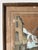 1922 G. Belnet Winter Cityscape Oil on Paper Painting, Framed Under Glass For Sale - Image 4 of 12
