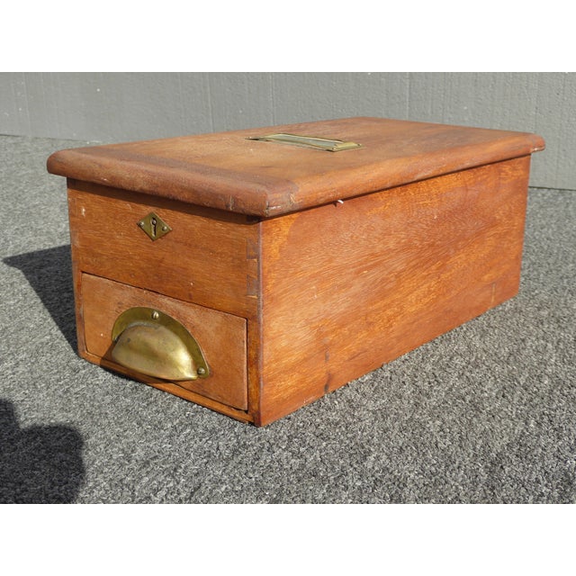 Vintage Solid Wood Cash Drawer Chairish