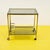Glass Vintage Metal and Glass Trolley, 1970s For Sale - Image 7 of 7