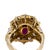 Late 20th Century Burma Ruby Ring, Size 5 For Sale - Image 4 of 5