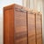 Tan 1940s Industrial Tambour-Front Triple Bay Document File Cabinet For Sale - Image 8 of 10