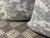 Gray Abstract Bespoke Alpaca Wool Throw Pillows, Pair For Sale - Image 8 of 12