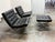 Alphaville Design Exposition Barcelona Style Lounge Chairs + Ottoman, Set of Three For Sale - Image 12 of 12