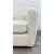 Original retail $3600, Stylish Modern Natural Faux Shearling Teddy Club Chairs Pair, light cream color, showroom floor sample