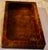 Italian Marble Tray Brown Italian Crafted Volterrra Alabaster For Sale - Image 3 of 5