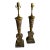 Pair of Late 19th Century Napoleon III Marble and Bronze Lamps For Sale
