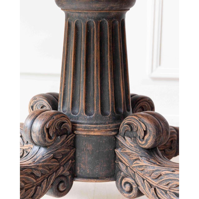 Swedish 19th Century Empire Oval Center Table, circa 1830 For Sale - Image 11 of 11