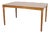 Mid-Century Rectangular Extendable Dining Table by Henry Walter Klein for Bramin, Denmark, 1970s For Sale