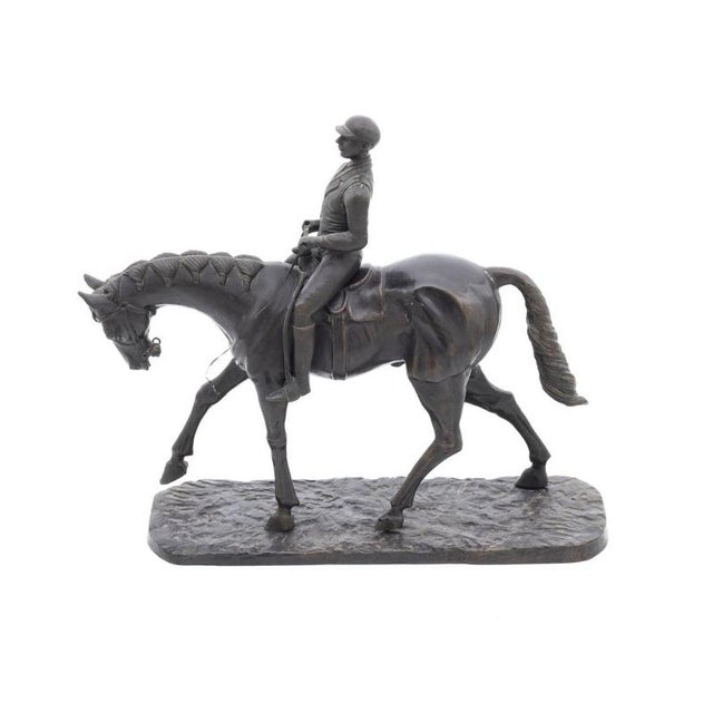 After Isidore Jules Bonhier, Jockey, Bronze For Sale - Image 6 of 6