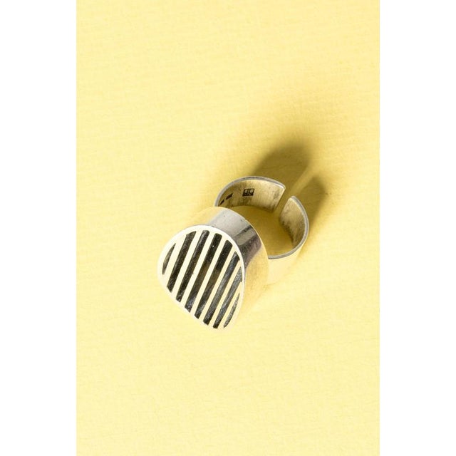 Vintage Silver Ring by Helge Narsakka, 1969 For Sale - Image 3 of 9