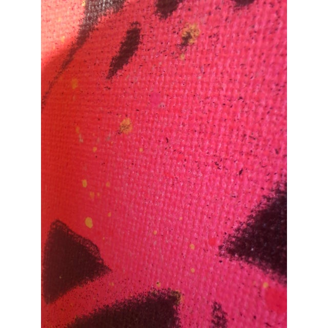 Modern Unik94, Tableau Street Art Néo Love,Unik 94, 2000s, Wood and Acrylic For Sale - Image 3 of 7