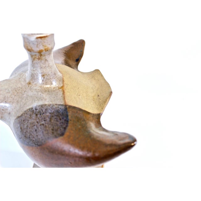 Ceramic 1970's June Jordan Ceramic Bird Vase For Sale - Image 7 of 9