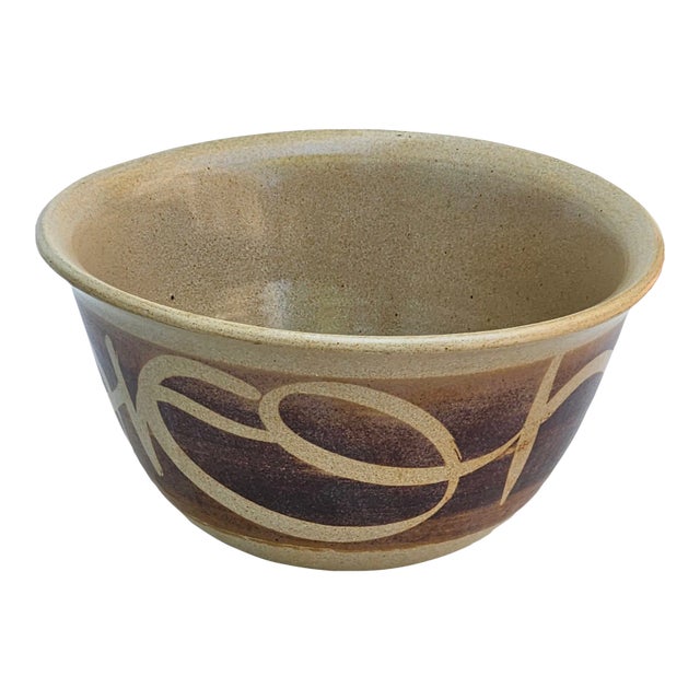 Mixing Bowl "Stoneware Designs West" California Pottery #809 For Sale