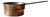 Antique Copper Saucepan With Iron Handle For Sale