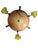 Metal Antique Neoclassical Amber /Honey Alabaster, Gilt Bronze Chandelier W-Griffin Mounts For Sale - Image 7 of 18