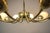 Mid-Century Modern Czechoslovak Brass and Glass 10-Arm Chandelier, 1960s For Sale - Image 14 of 15