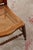 Antique Petite Walnut Accent/ Nursing Chair With Hand-Tied Cane Seat + Back With Bobbin Legs For Sale - Image 10 of 10