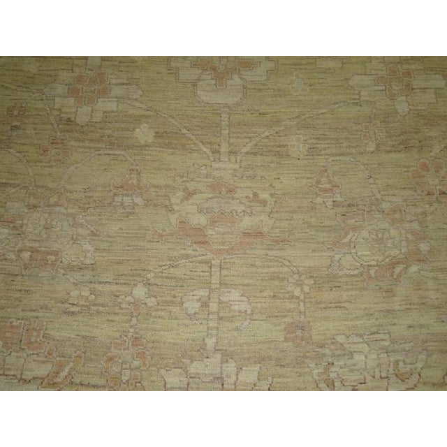 American Vintage Inspired Turkish Oushak Oversize Rug - 14'4" x 21'6" For Sale - Image 3 of 9