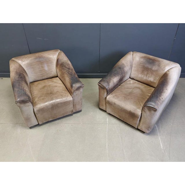 DS47 Armchairs from De Sede, 1970s, Set of 2 For Sale - Image 9 of 13