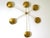 Metal 1960s Mid-Century Gold Brass Wall Lamp For Sale - Image 7 of 8