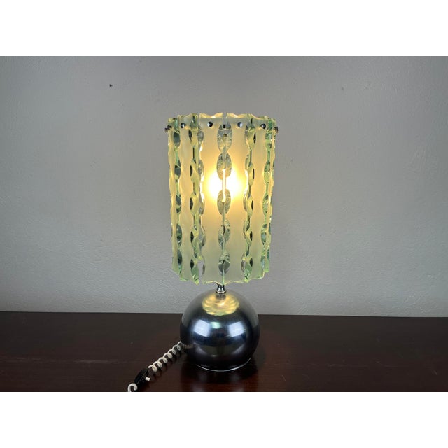 Frosted Glass Zero Quattro Lamp by Max Ingrand for Fontana Arte, 1970s For Sale - Image 9 of 9