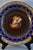 Vintage Victoria Czechoslovakia Porcelain Cabinet Plate Cobalt Blue Gold For Sale - Image 12 of 13