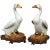 Chinese Porcelain Ducks on Stands - a Pair For Sale - Image 9 of 9