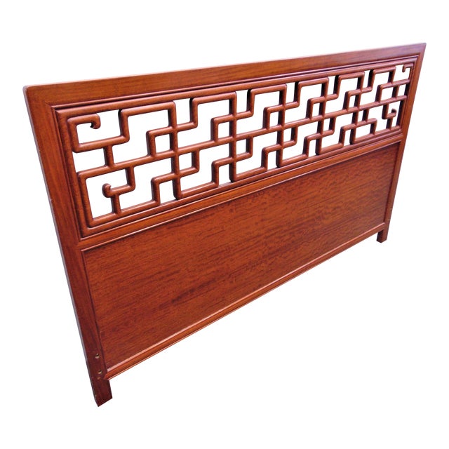 Chinese Rosewood Queen Size Headboard Chairish