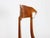 Mid-Century Modern Wood and Red Fabric Side Chairs from Fratelli Barni Mobili Darte, 1950s, Set of 2 For Sale - Image 4 of 14