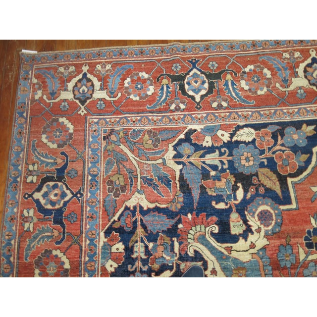 Textile Antique Zabihi Collection Oversize Persian Tabriz Rug - 10'7" x 21'6" For Sale - Image 7 of 12
