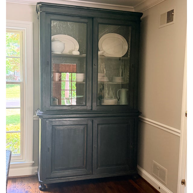 Napoleon Era China Cabinet From Côté Jardin For Sale - Image 9 of 18