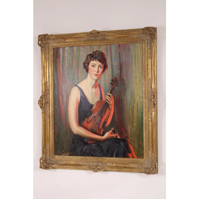 Portrait Painting by Christian Von Schneidau For Sale - Image 4 of 13