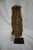 Early 20th Century Hand Carved Stone Head of Indian Deity Statue on Stand For Sale - Image 5 of 12