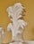 White Classicist Marble Vase with Figural Decoration For Sale - Image 8 of 12