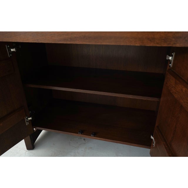 Stickley Arts & Crafts Mission Oak Highlands Display Cabinet For Sale In Philadelphia - Image 6 of 18