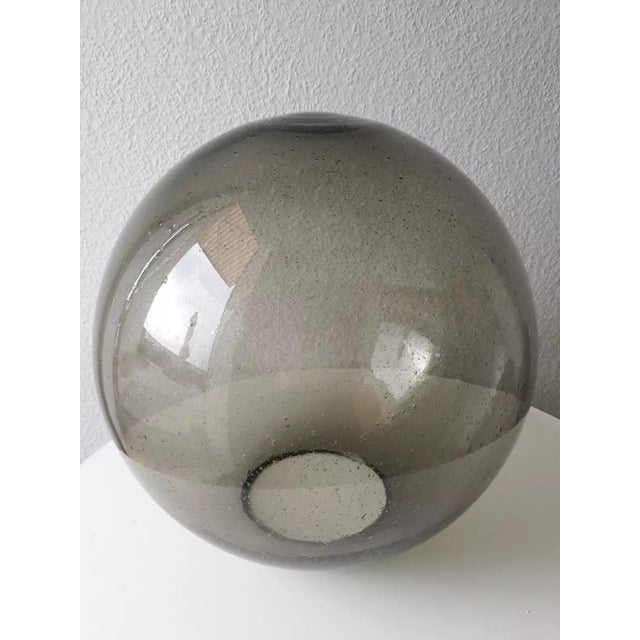 Sputnik Smoked Glass Ball Pendant Lamp from Doria Leuchten, Germany, 1960s For Sale - Image 6 of 17
