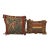 Vintage Boho Maximalist Throw Pillow Set (2 Pieces) For Sale