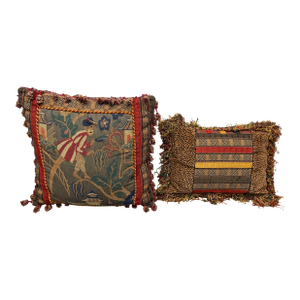 Vintage Boho Maximalist Throw Pillow Set (2 Pieces)