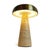 2020s Porcini Travertine Brass Table Lamp For Sale - Image 5 of 9