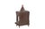Indian Vintage Indian Folk Art Painted Teakwood Temple For Sale - Image 3 of 3