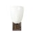 Pair of Modernist Hand-Blown Murano Glass Pulegoso Sconces in Oil Rubbed Bronze For Sale - Image 4 of 17